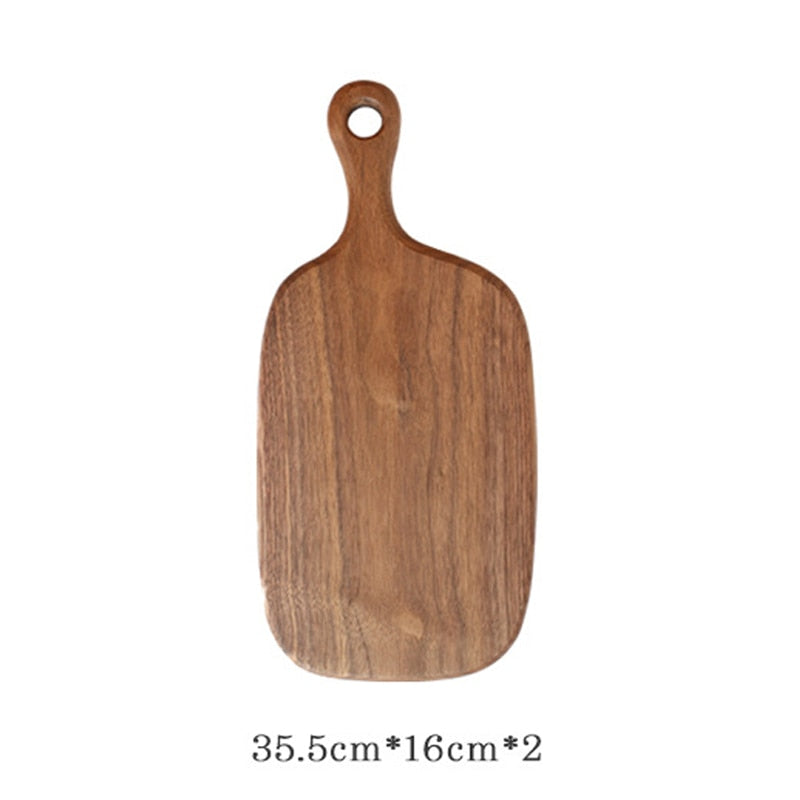 Black Walnut Wood Kitchen  Cutting Board Solid Wood Rootstock Lacquerless Fruit Chopping board Kitchen wooden cutting board