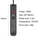 SUNSUN Aquarium Submersible Heater Fish Tank LCD Display Digital Adjustable Water Heating Rod Constant Temperature Control 500W