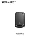 SIXWGH Drahtlose Türklingel, keine Batterie erforderlich, wasserdichte, selbstversorgende Türklingel-Sets, Heim-Außen-Kinetic-Ring-Chime-Türklingel