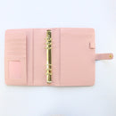 Domikee original leather hardcover binder spiral notebooks and journal stationery,personal binder agenda planner organizer  A5A6