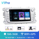 Podofo 4G HIFI Android 10 2 Din Car Radio Multimedia Video Player For Ford Focus S-Max Mondeo 9 Galaxy C-Max Navigation GPS 2din