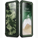 For iphone X Xs Case 5.8 inch Original i-Blason Ares Series Full-Body Rugged Clear Bumper Case with Built-in Screen Protector