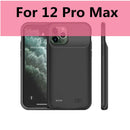 Funda de batería Xilecaly para iPhone 13 Pro 12 11 Pro Max Smart Power Bank cargador de carga para iPhone XS Max XR 7 8 Plus SE 2