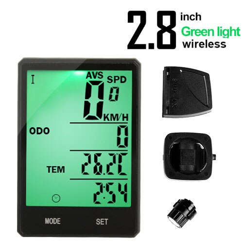 INBIKE Rainproof MTB Bike Computer Bicycle Speedometer Wireless Wired Odometer Cycling Watch LED Screen Measurable watch IC321