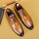 Desai 2022 New Men Dress Handmade Shoes Genuine Leather Male Oxford Italian Classic Vintage Lace-up Men&