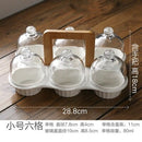 Kreativer Keramik-Snackteller Obstteller Glasabdeckung Dessertschale Trockenobstteller Moderne Wohnzimmer-Snack-Aufbewahrungsplatte