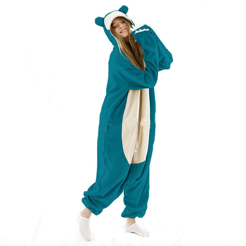 Neue Tier Kigurumi XXL Cartoon Anzug Frauen Pyjama Anime Onesies Für Erwachsene Männer Onsie Junge Mädchen Pijamas Fleece Einteiliger Bodysuit