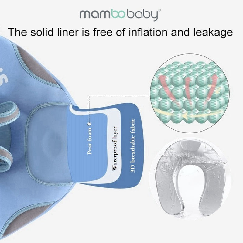 Mambobaby, flotador para bebé, anillo de natación tumbado, boya no inflable, anillos de natación para la cintura, flotadores para piscina, accesorios, juguetes, entrenador de natación