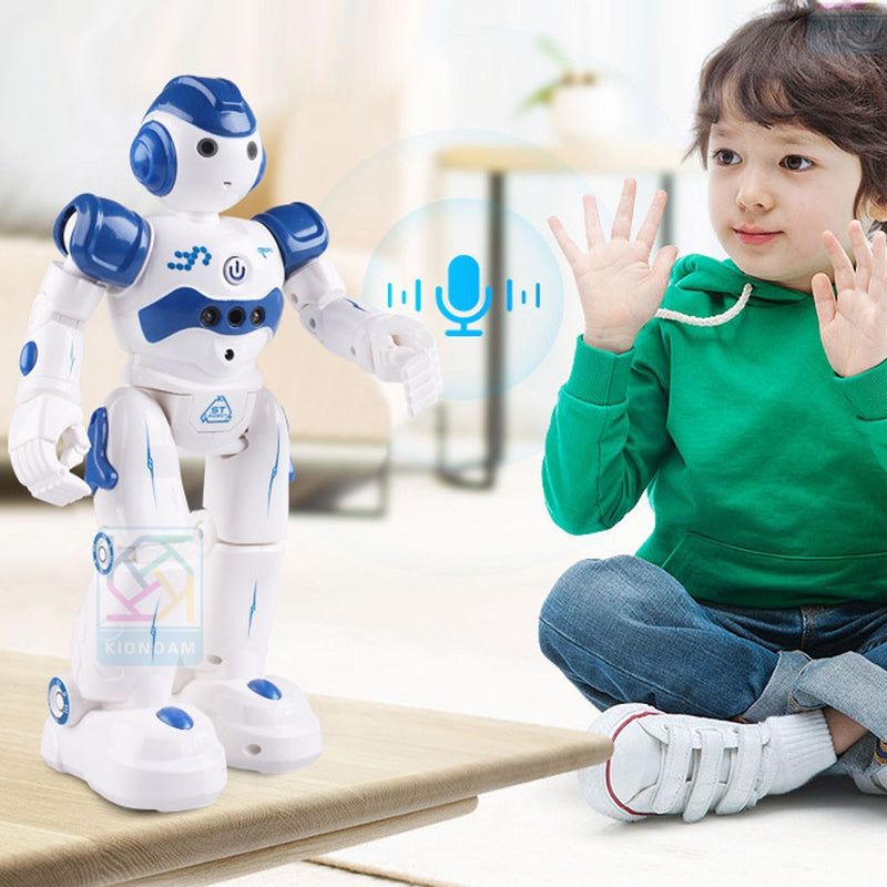 Robot inteligente multifunción con carga USB, juguete para niños, baile, Control remoto, Sensor de gestos, juguete para niños, regalos de cumpleaños