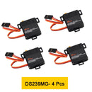 4PCS Corona DS239MG Digital Slim Wing Servo (Metal Gear) 4.6kg / 0.15sec / 22g RC Glider Radio Control Model Servo