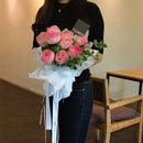 40pcs Tissue Paper 75*52CM Craft Paper Floral Wrapping Scrapbooking Paper Gift Decorative Flower Paper Home Decoration Party