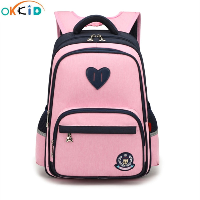 OKKID cute girl school backpack child schoolbag kids kawaii bookbag primary student backpack for girls new year gifts wholesale