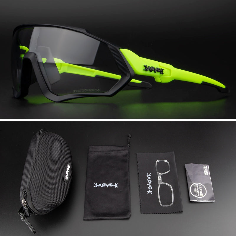 2022 Photochrome Fahrradbrille Gafas Ciclismo Angelsport Sonnenbrille MTB Fahrradbrille Fietsbril Brille Fahrradbrille