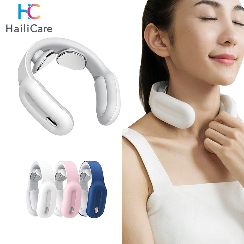 Smart Electric Neck and Shoulder Massager Pain Relief Tool Health Care Relaxation Cervical Vertebra Physiotherapy Pain Relief