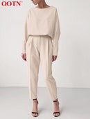 OOTN Office Lady High Waist Khaki Pants Women 2022 Autumn Fashion Casual Trousers Zipper Pocket Solid Female Brown Pencil Pants