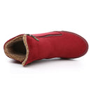 2022 Winter Schnee Stiefel Damen Winterschuhe Reißverschluss Warmer Plüsch für Kalte Winter Mode Damen Stiefel Süße Damen Marke Ankle Botas