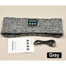 Diadema inalámbrica con Bluetooth para música, banda para el sudor elástica deportiva para correr, diademas para dormir, auriculares con altavoz