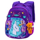 Winner One 3D Cartoon School Bag For Gilrs Cartoon Pattern Orthopedic Backpack Children School Bags Student Mochila Grade 1-4