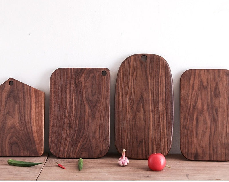 Black Walnut Wood Kitchen  Cutting Board Solid Wood Rootstock Lacquerless Fruit Chopping board Kitchen wooden cutting board