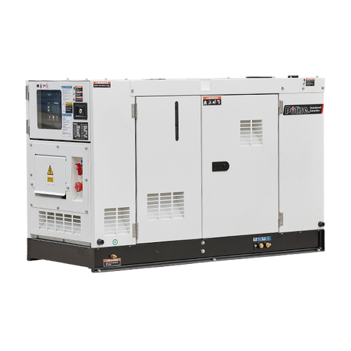 60KVA Potise Diesel Generator Set Soundproofï¼?00V, 3Phase: DT60P5S-EU Side