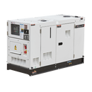 20KVA Potise Diesel Generator Set Soundproof 230V, 1Phase: SDT20P5S-EU Side