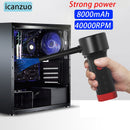 Electric Air Blower for Computer Cleaner,Cordless Air Duster,Replaces Compressed Air Can,Handy Dust for PC Keyboard Cleaning