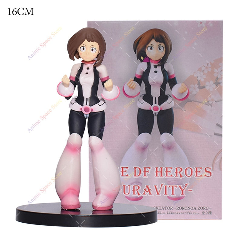 16-24cm Anime Cartoon Figure My Hero Academia Izuku Midoriya Shouto Todorok Bakugou Cross my body PVC Action Amazing Hero Toys