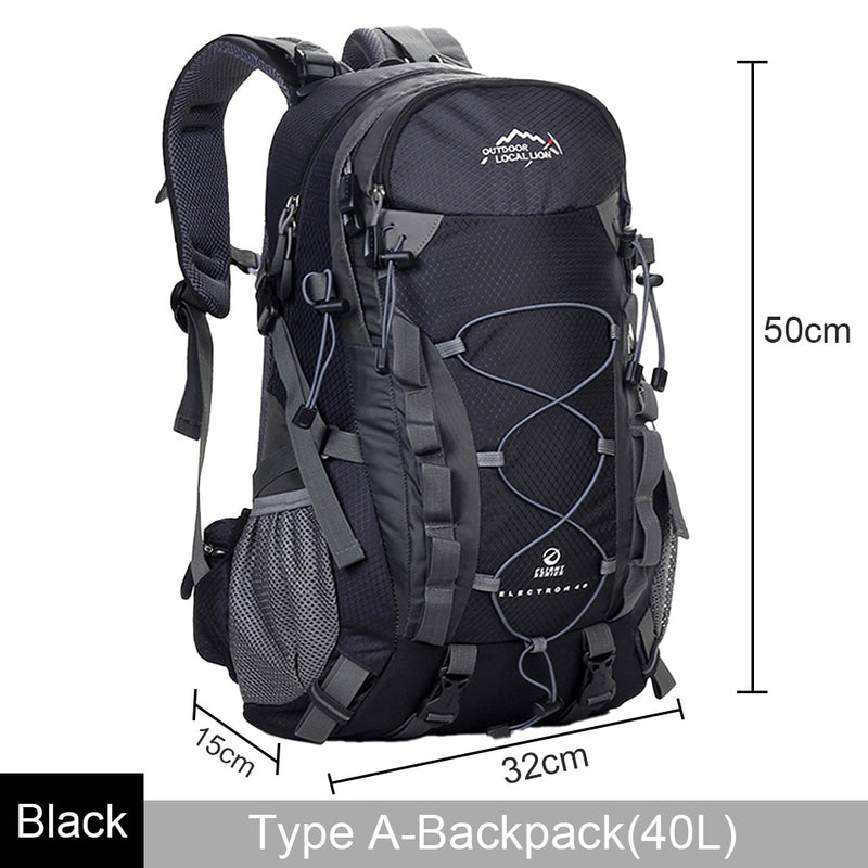 1Pcs Outdoor Sporttasche LOCAL LION 40L Rucksäcke Reisetasche Männer Wasserdichter Rucksack Rucksack