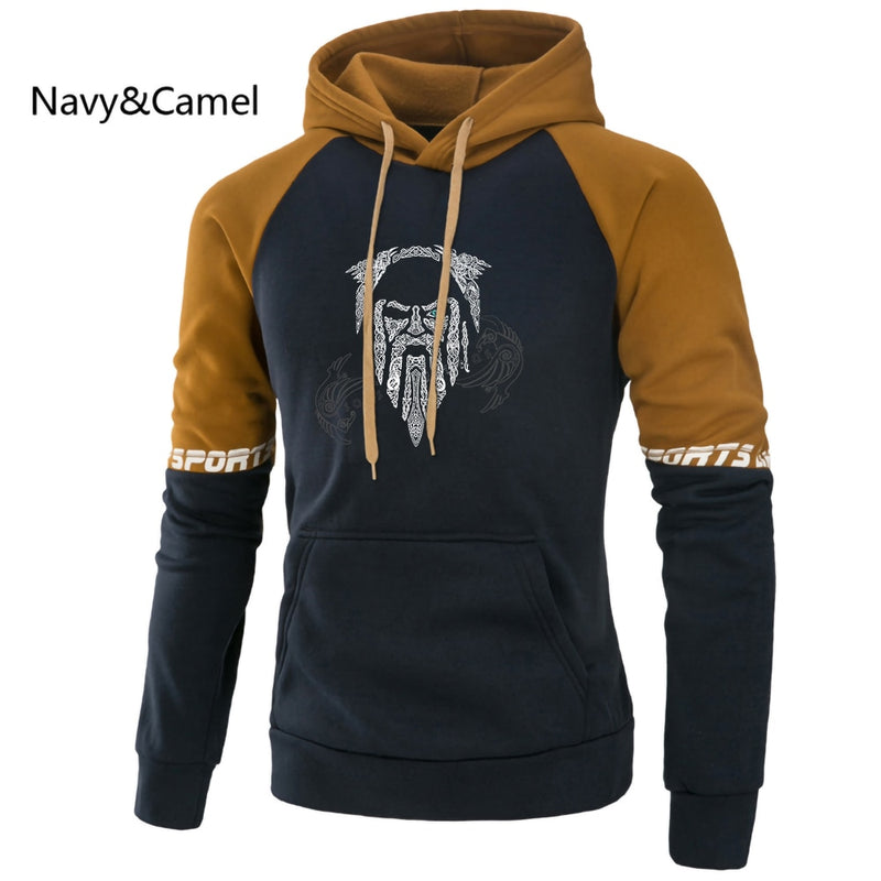 2022 New Odin Vikings Hoodies für Männer Mode Herbst Winter Viking Legende Streetwear Herren Trainingsanzug Casual Sweatshirt Hoodies