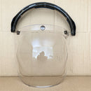 Soman cara abierta casco Visor burbuja Flip Up motocicletas Visor capacete lente casco accesorios BV01