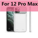 Funda de batería Xilecaly para iPhone 13 Pro 12 11 Pro Max Smart Power Bank cargador de carga para iPhone XS Max XR 7 8 Plus SE 2