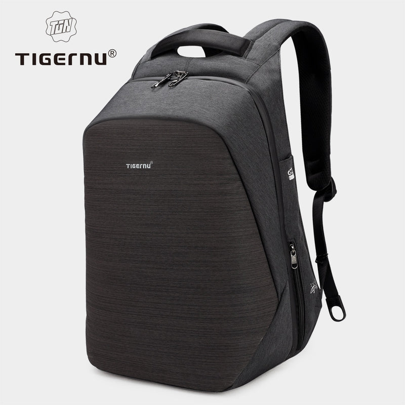 Garantía de por vida antirrobo carga USB hombres 15,6 pulgadas Laptop mochilas para adolescentes moda hombre viaje mochila escolar