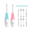 Seago Kids Sonic Electric Toothbrush 2 Mins Smart Timer Children Sonic Tooth Brush Colorful Led Light Brush Waterproof  Gift