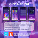 Star Galaxy Starry Sky Projector Rotating Water Waving Night Light Led Colorful Nebula Cloud Lamp Atmospher Bedroom Beside Lamp