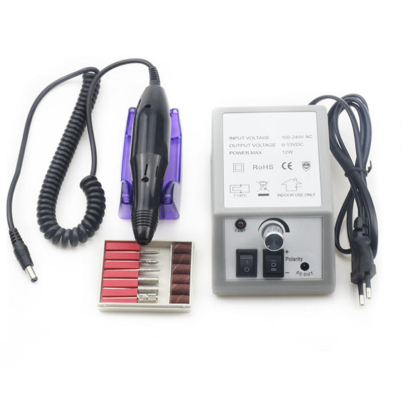 35000/20000 RPM Pro Electric Nail Drill Machine Apparatus for Manicure Pedicure with Cutter Nail Drill Art Machine Kit Nail tool