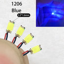 40Pcs/Lot 0402 0603 0805 1206 Led SMD Wire For Model Train HO N OO Scale Red Black Line Pre-soldered Micro Litz Diorama Railway