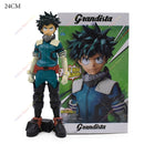 16-24cm Anime Cartoon Figure My Hero Academia Izuku Midoriya Shouto Todorok Bakugou Cross my body PVC Action Amazing Hero Toys