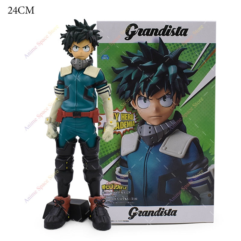 16-24cm Anime Cartoon Figure My Hero Academia Izuku Midoriya Shouto Todorok Bakugou Cross my body PVC Action Amazing Hero Toys