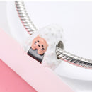 2021 Japanese Style Culture Warm Wishes Charms Metal Beads for Women 925 Sterling Silver Charm Jewelry for Bracelet Bangle Gift