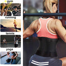LAZAWG, cinturón de entrenamiento de cintura para mujer, faja reductora de cintura para Control de barriga, faja de entrenamiento para el sudor de Sauna, faja deportiva delgada para el vientre