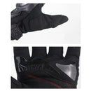 Guantes de motocicleta SOMAN, guantes de cuero de fibra de carbono para montar en Moto, guantes de protección para motocicleta para hombre, guantes de Motocross, Moto Luvas MG19