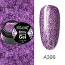 ROSALIND Gel Nail Polish Set Shiny Platinum Nails Art For Manicure Nail Gel Lak UV Colors Top Base Coat Primer Hybrid Varnishes