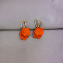 New Sight New Accessories Pierced Geometric Stud Earrings For Women Simple Style Gift Flower Earrings