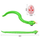 RC Animal Infrared Remote Control Snake with Egg Rattlesnake Kids Electric Toy Trick Mischief Toys Children Funny Novelty Gift