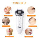 Ultrasonic RF Radio Frequency Lifting Face Neck Skin Massager Mini Hifu Anti Wrinkle Tightening Face Slimming Device