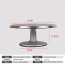 8-12 Inch High-quality Cake Turntable Platform Aluminum Alloy Rotating Baking Stand Decorating Tools Mould Scale Maker Dessert