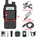 BaoFeng Walkie Talkie UV 10R V2 Two Way CB Radio Transmitter Long Range UV-10R 128CH VHF UHF 136-174Mhz 400-520Mhz Dual Band