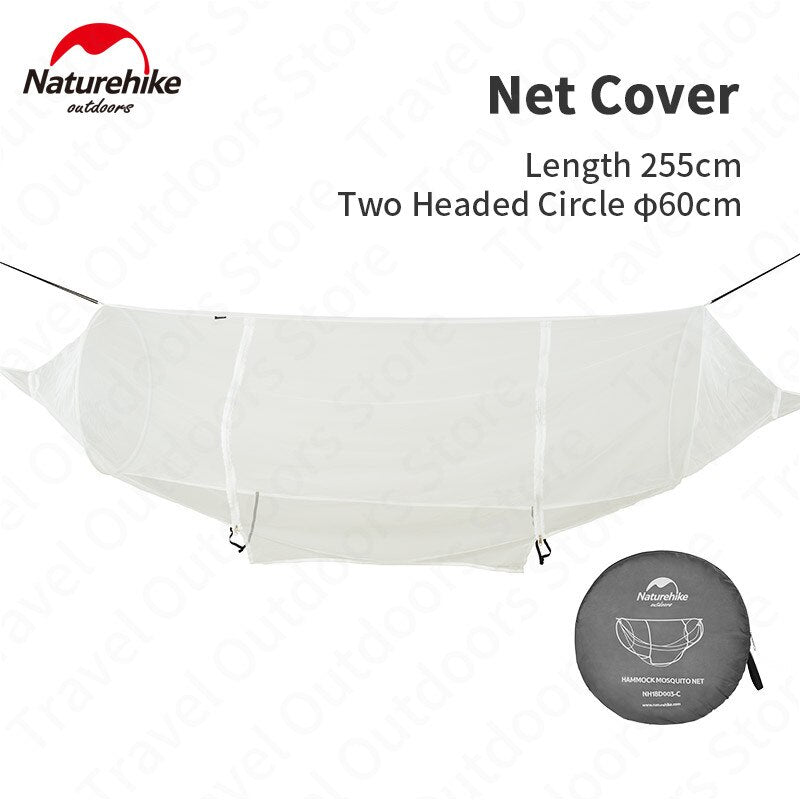 NatureHike Loiding peso 200KG 2 personas ultraligero inflable Camping hamaca tienda 210T Nylon al aire libre Camping caza hamaca