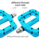 MZYRH Ultraleichte Dichtungslager Fahrrad Fahrradpedale Radfahren Nylon Rennrad BMX Mtb Pedale Flache Plattform Fahrradteile Zubehör