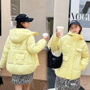 Women Winter Down Padded Jacket Women Hooded Parkas Coat 2022 Winter New Thick Warm Cotton Coat Winter Jacket Female Outwear